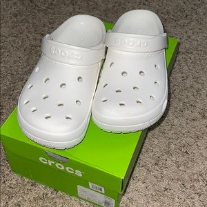 White Crocs